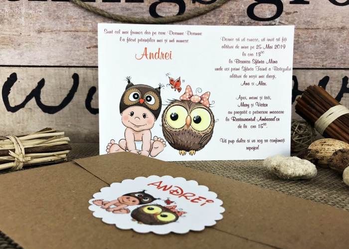 invitatii botez Little OWL [3]