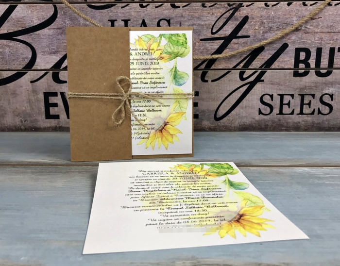 Invitatii FLOAREA SOARELUI [2]