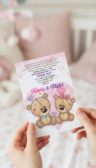 Invitatii Gemeni Ursuleti PM218 [3]