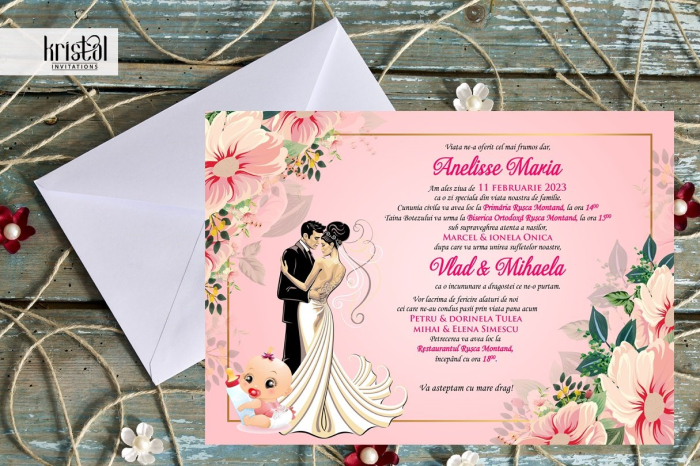 Invitatii nunta si botez PM57 [3]
