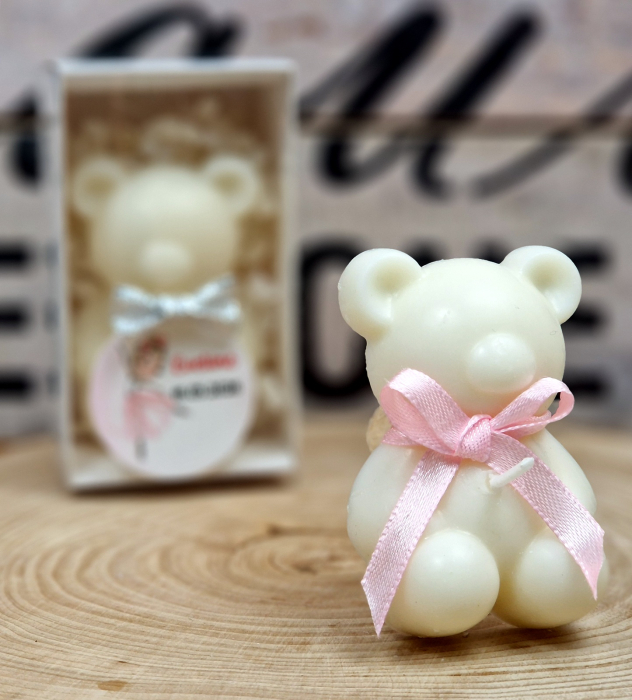 LUMANARE URSULET ROZ [5]