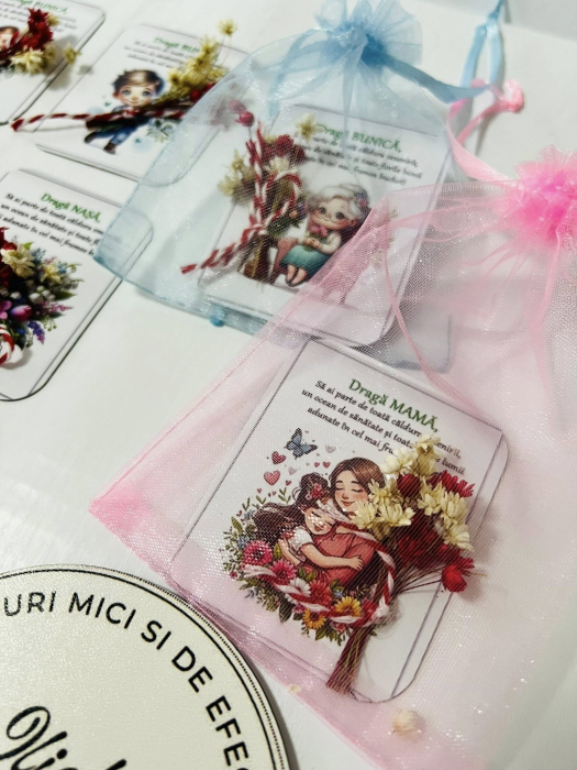 Martisor buchetel de flori [3]