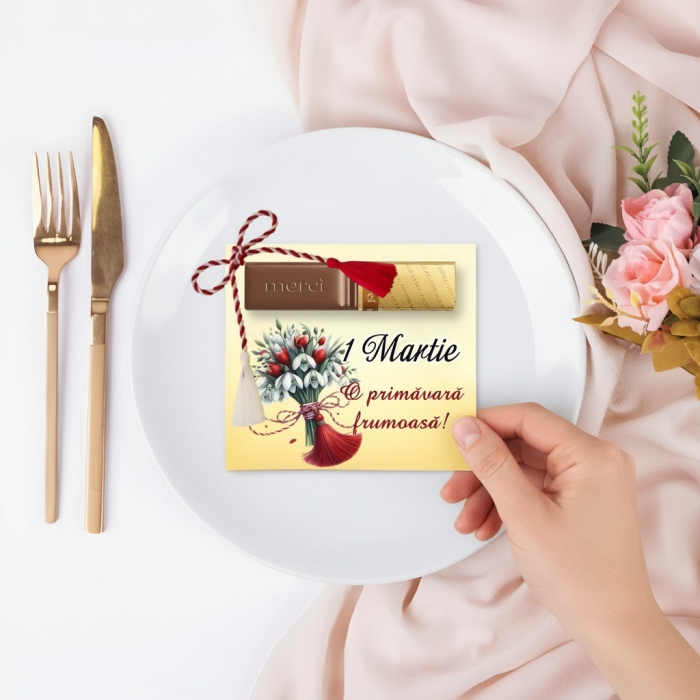 Martisor CIOCOLATA MERSI [6]