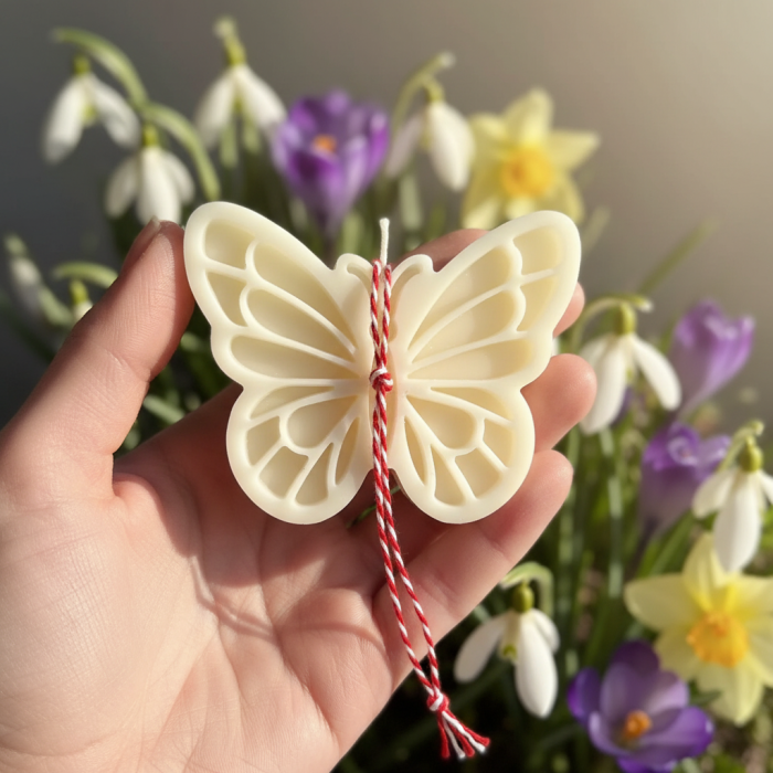 Martisor lumanare FLUTURE [4]