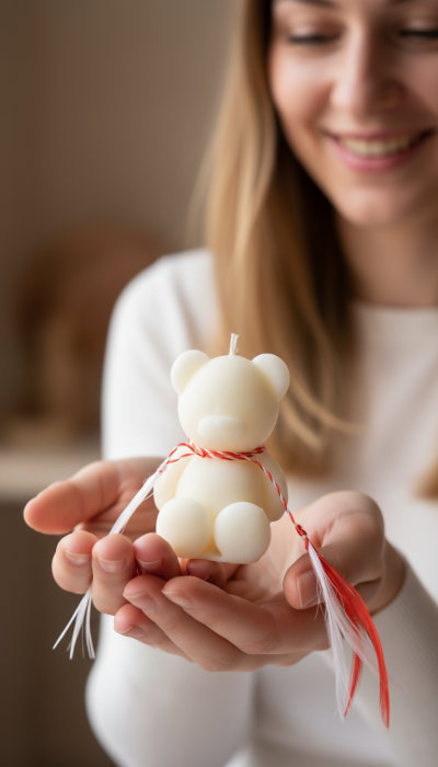 MĂRTIȘOR Lumanare URSULET [2]