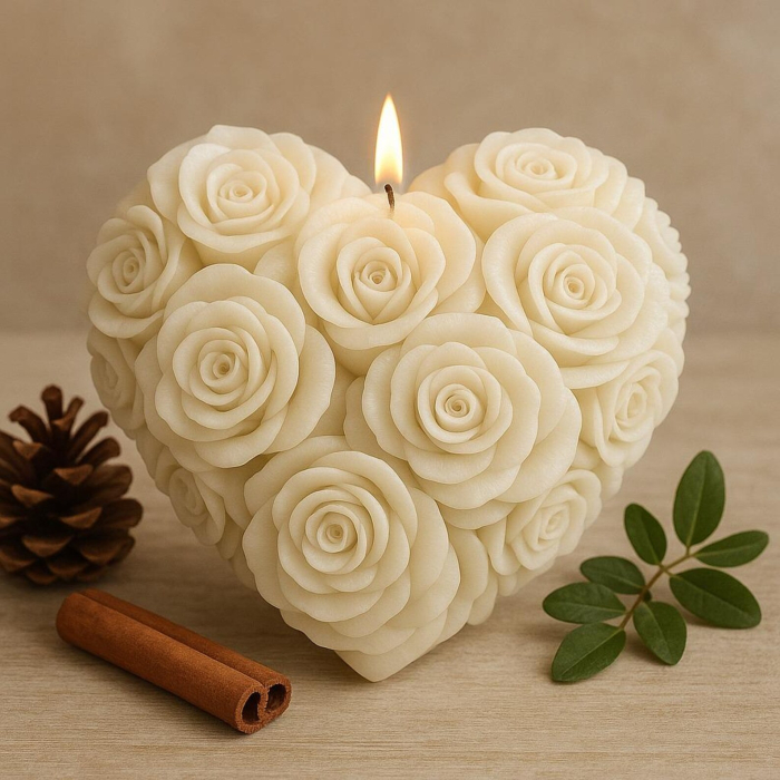 Martisor tip lumanare INIMA [4]