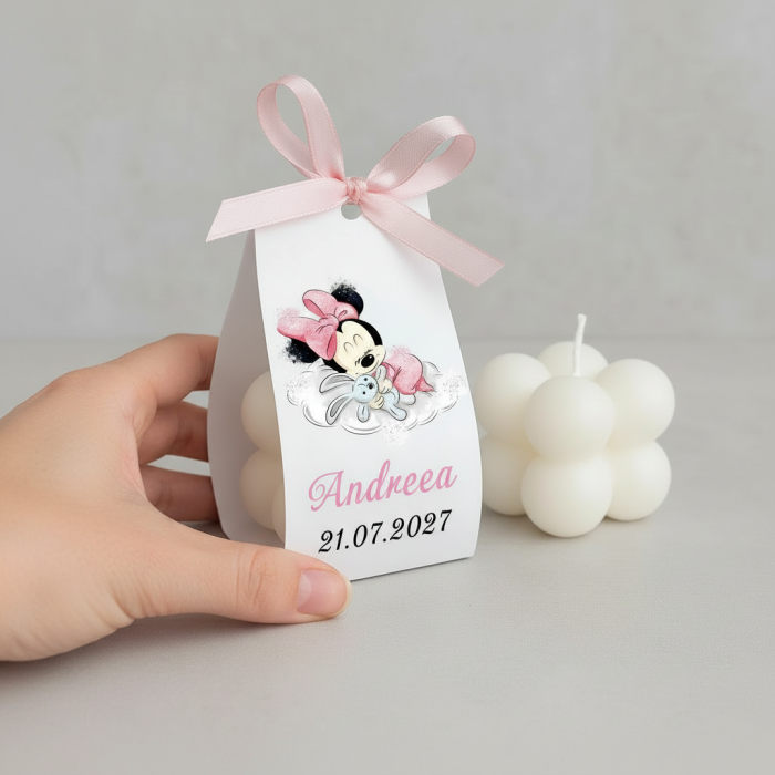 Marturii botez LUMANARE BUBBLE (Minnie) [2]