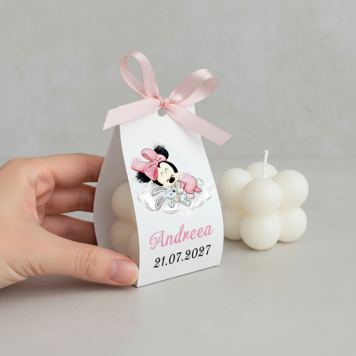 Marturii botez LUMANARE BUBBLE (Minnie) [3]