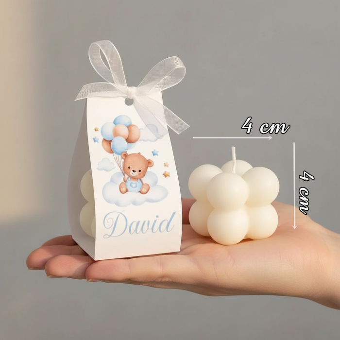 Ambalaj pentru LUMANARE BUBBLE (model ursulet) [5]