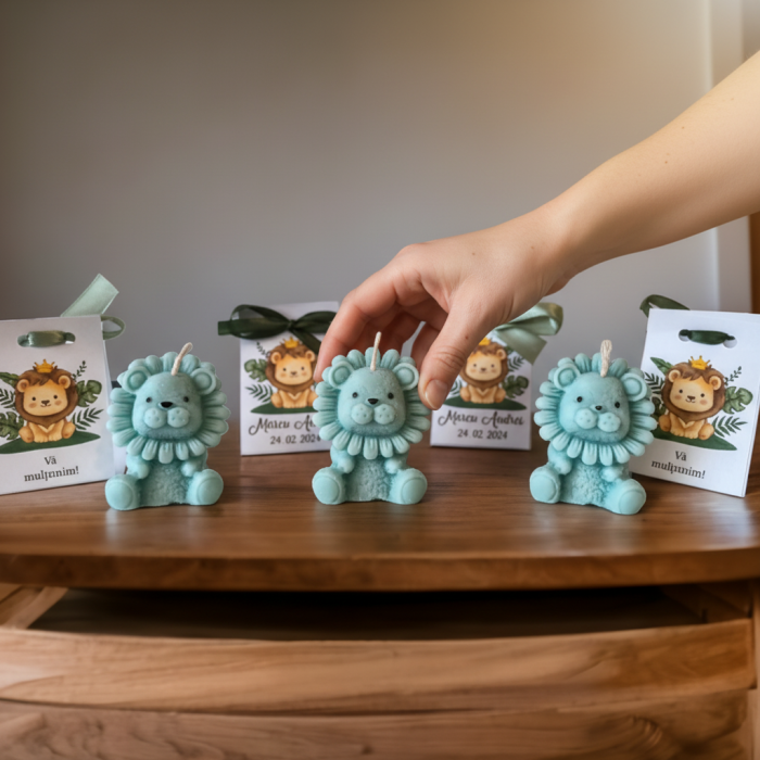 Marturii botez LUMANARE Lion [6]