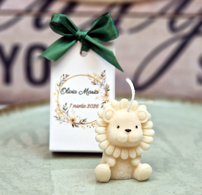 Marturii botez LUMANARE Lion [5]