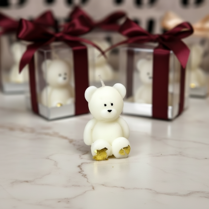 LUMANARE URSULET BURGUNDY [2]