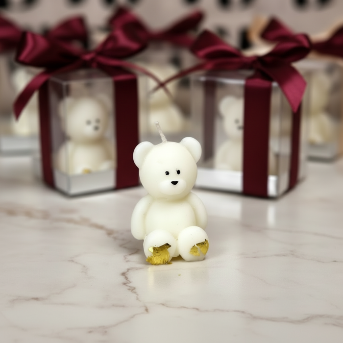 LUMANARE URSULET BURGUNDY [3]