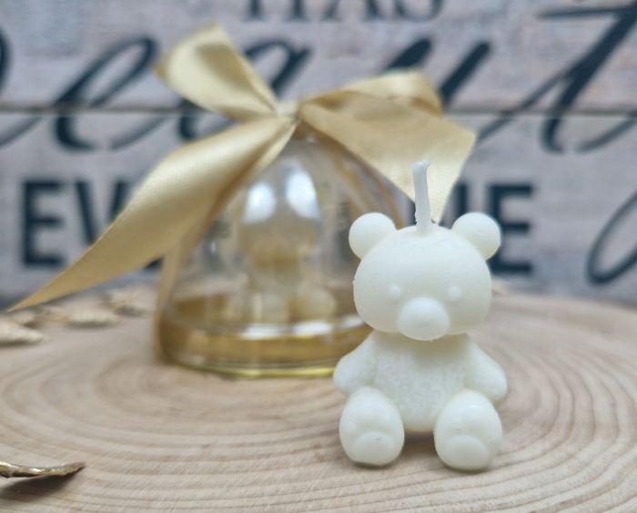 Marturii botez LUMANARE URSULET (cutie aurie) [6]