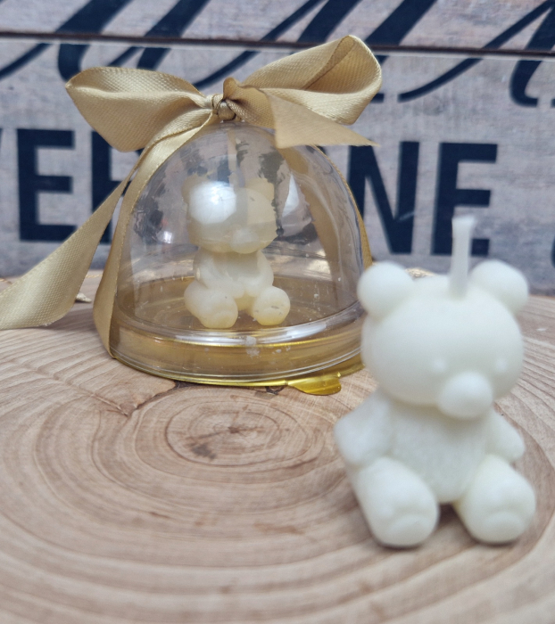 Marturii botez LUMANARE URSULET (cutie aurie) [4]