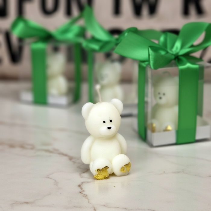 Marturii botez LUMANARE URSULET (GREEN) [2]