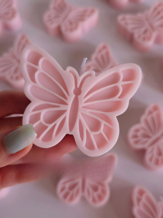 lumanare FLUTURE ROZ [3]