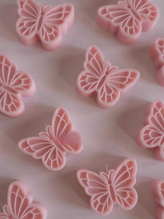 lumanare FLUTURE ROZ [7]