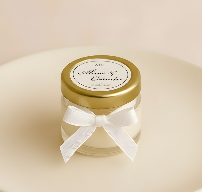 Lumanare parfumata în borcan [2]