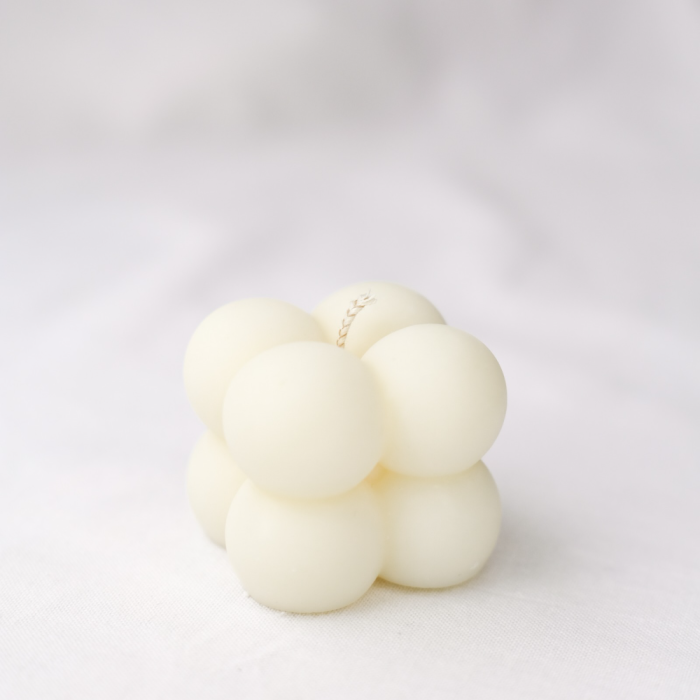 Marturii nunta LUMANARE BUBBLE (flori uscate & sigiliu) [4]