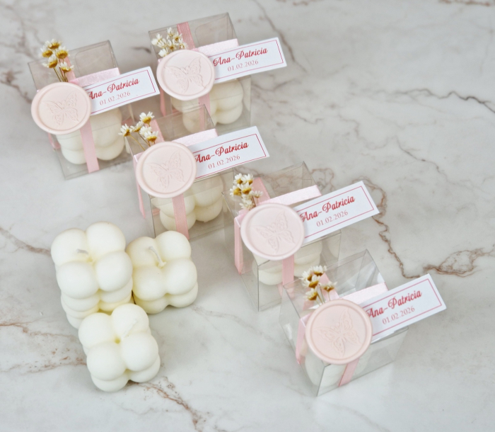 LUMANARE BUBBLE (flori uscate & sigiliu) [3]