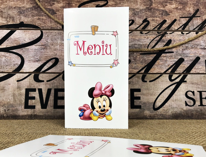 Meniu Botez - Minnie Mouse Baby [2]