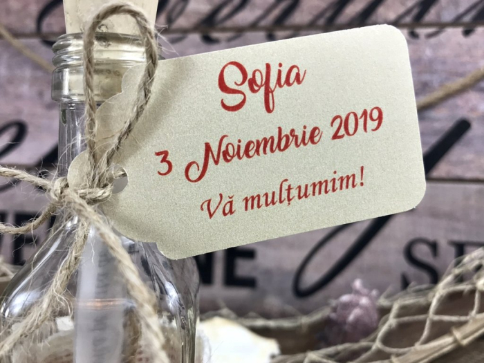 Mesaj in Sticla Nautic - (model rosu) [4]