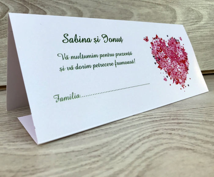 Plic de bani Inima din Flori [2]
