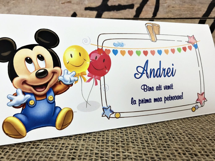 Plic de bani Mickey Baby [4]