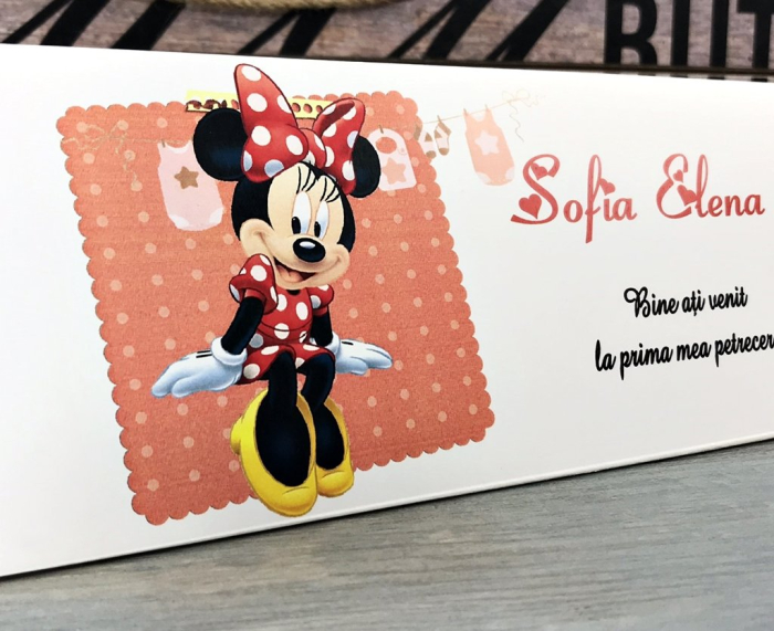 Plic de bani Minnie MOUSE (model rosu) [4]
