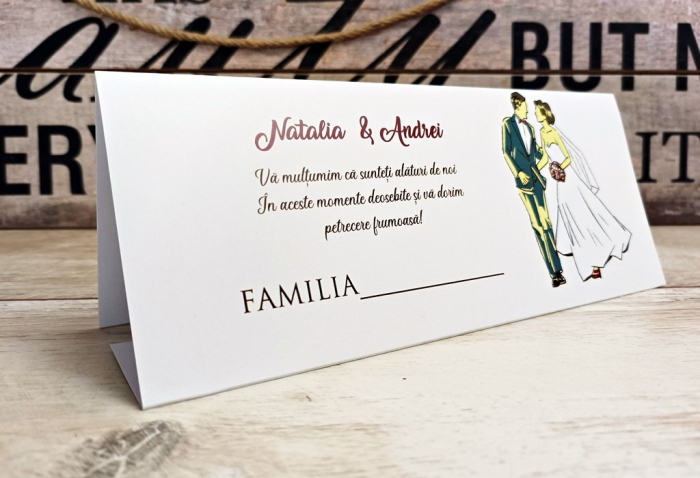 Plic de bani Vintage Wedding [5]