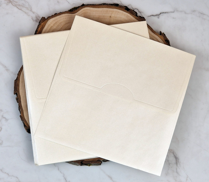 Plic de invitatii CREM (20 cm x 20 cm) [2]