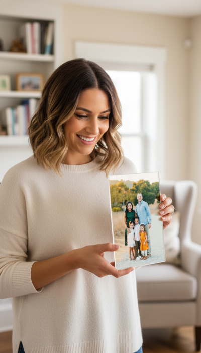 Rama foto magnetica din plastic 9x13cm [2]