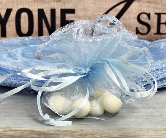 Saculet organza BLUE [2]