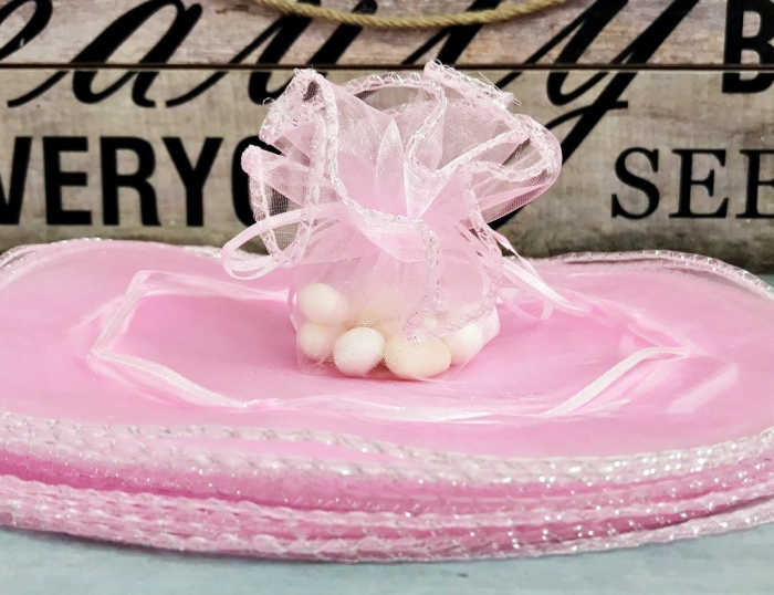 Saculet organza ROZ [3]