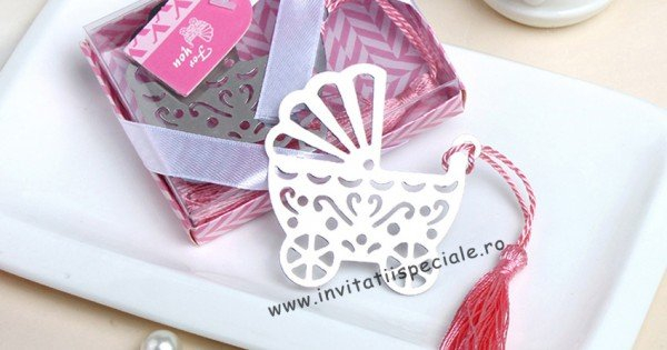 Semn de Carte CARUCIOR (roz) [4]