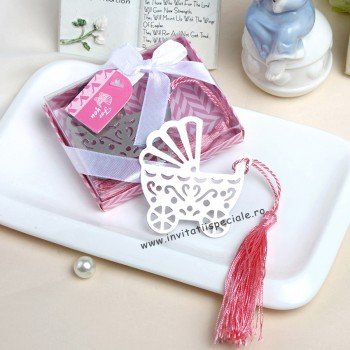 Semn de Carte CARUCIOR (roz) [3]