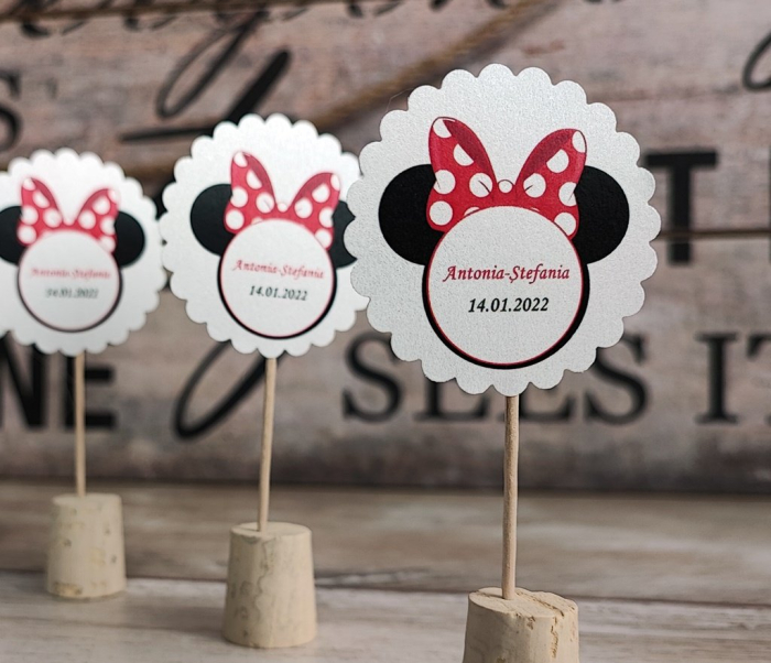Set 15 Props candy bar - Minnie HEAD [3]