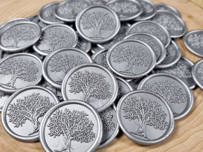 Sigilii ceara ARGINTIE - Copacul Vietii [2]