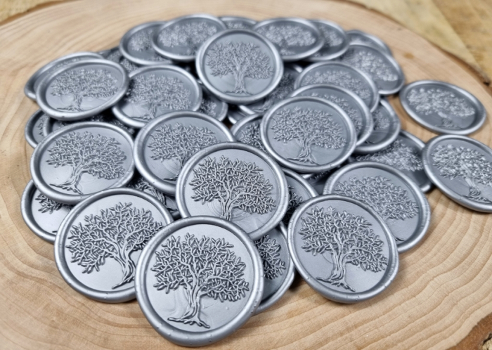 Sigilii ceara ARGINTIE - Copacul Vietii [4]