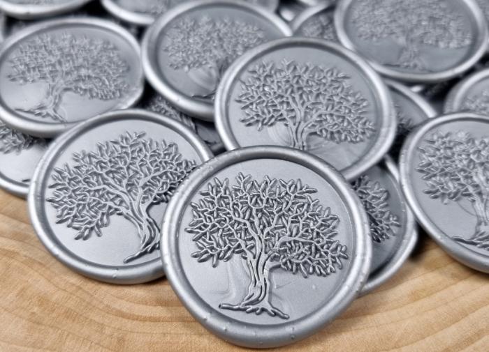Sigilii ceara ARGINTIE - Copacul Vietii [3]