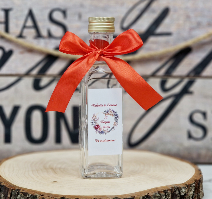 Sticla 100 ml -funda rosie [2]