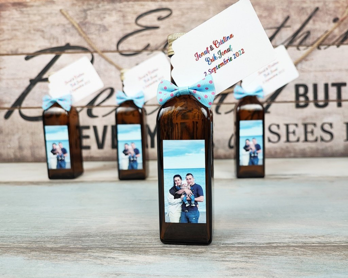 Sticla 100 ml nunta & botez cu FOTOGRAFIE [2]