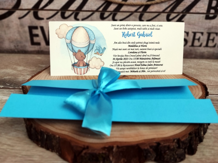 83 - Invitatii Botez ursulet in balon [4]