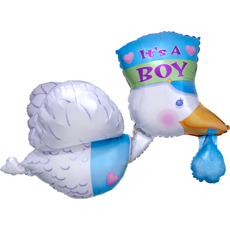Baloane & decoratiuni BOTEZ - Balon Folie  Barza