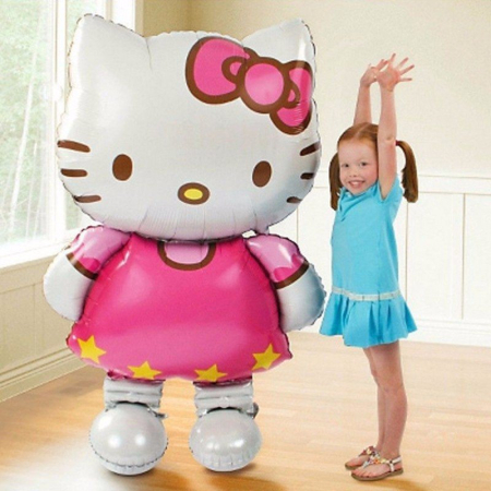 Baloane & decoratiuni BOTEZ - Balon folie HELLO KITTY