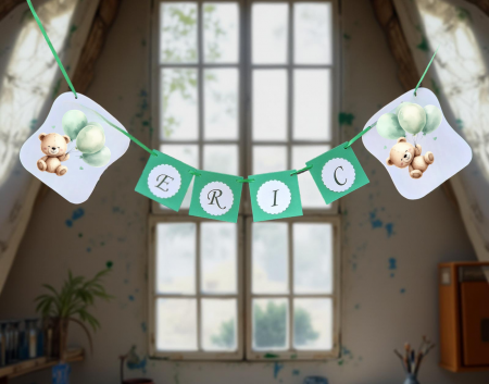 BOTEZ - Banner nume URSULET
