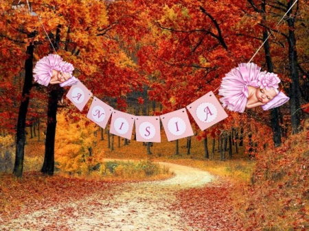 Banner nume & Props Candy Bar - Banner nume -BEBELUSA