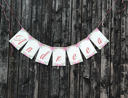 Banner nume model floral [3]