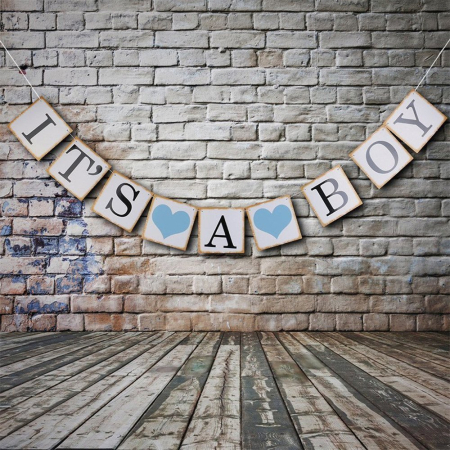 Banner vintage model albastru [1]